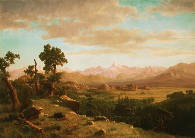 Wind River Country by Albert Bierstadt